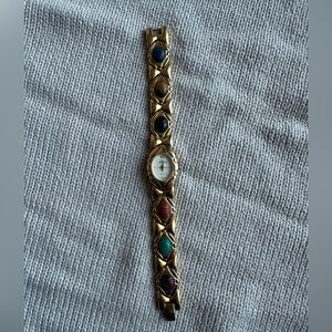 Vintage Gold Pierre Jacquard Watch